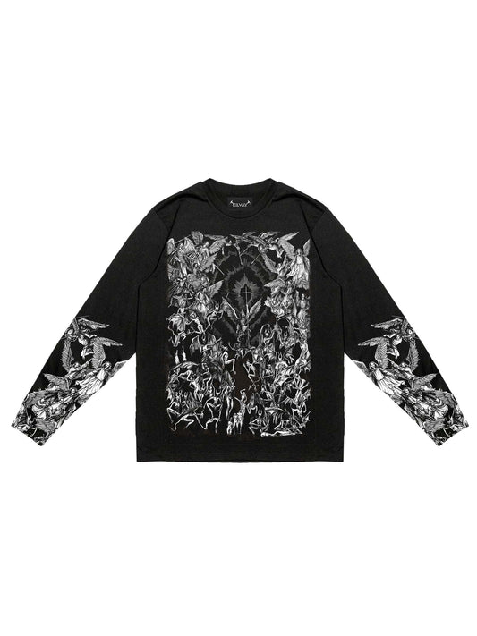Angels & Demons Long Sleeve Tee NEW