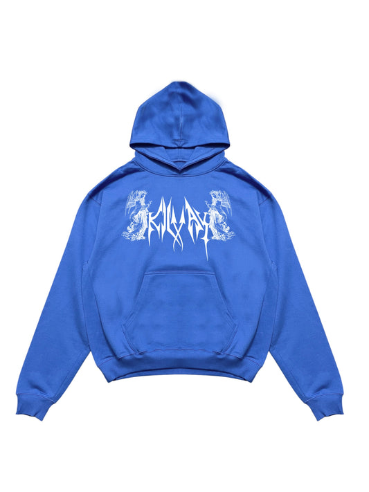 Angels & Demons Cobalt Blue Hoodie Medium