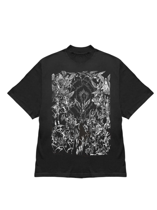 Angels & Demons Black Tee Medium