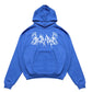 Angels & Demons Cobalt Blue Hoodie Medium