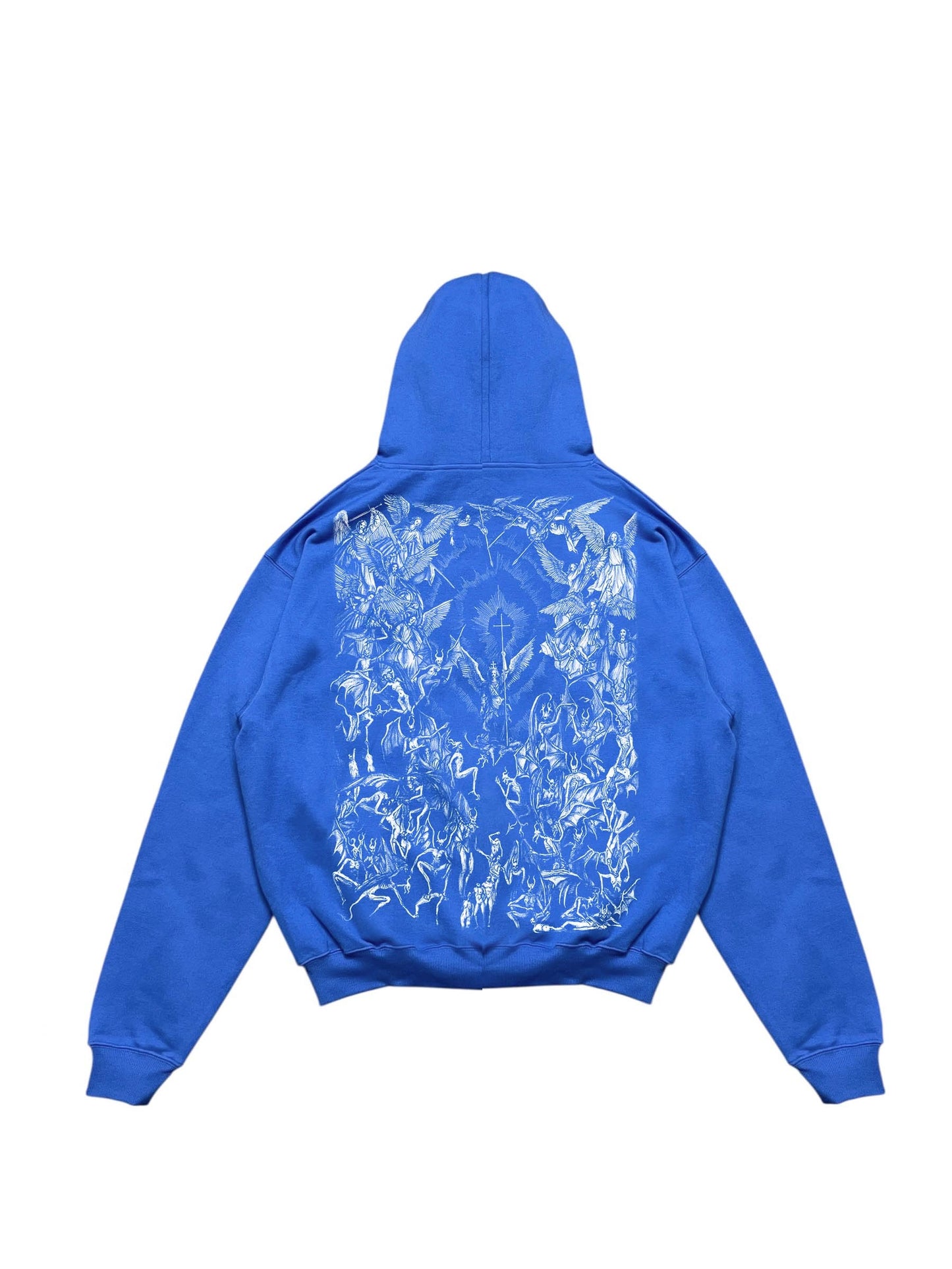 Angels & Demons Cobalt Blue Hoodie Medium