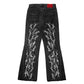 Death Flare Jeans Black